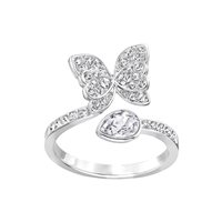 Anillo Swarovski Mujer Eden in Aleación de Metal Cristallo 5190283-14